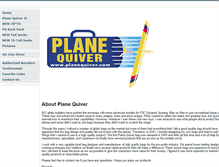 Tablet Screenshot of planequiver.com